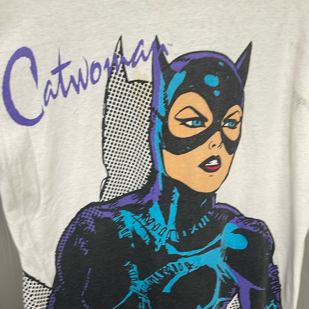 Vintage 1991 DC Catwoman shirt